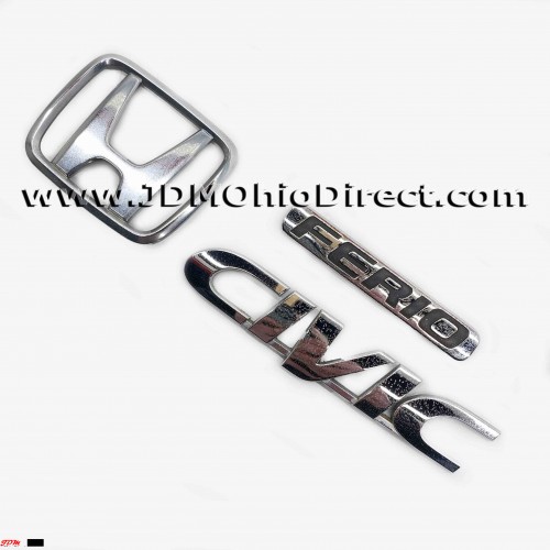JDM EK3 Civic ViRS Trunk Emblem Set
